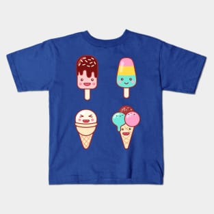 Ice Cream Emoji Medley #2 Kids T-Shirt